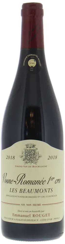 2018 | Emmanuel Rouget | Vosne Romanee 1er cru Les Beaumonts at CaskCartel.com
