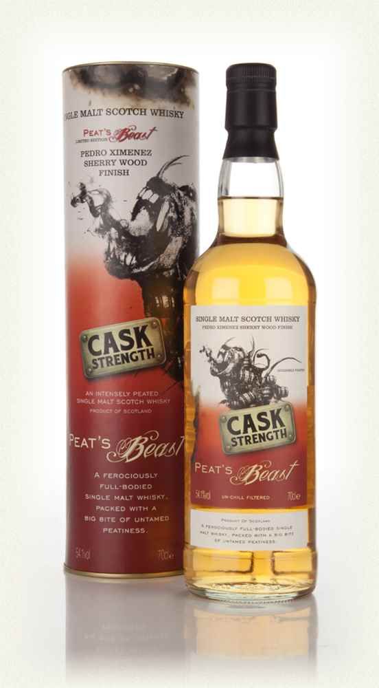 Peat’s Beast Cask Strength Pedro Ximénez Cask Finish (Proof 108.2) Scotch Whisky | 700ML at CaskCartel.com