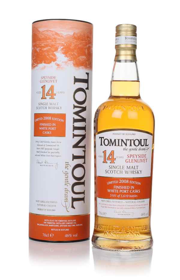 Tomintoul 14 Year Old 2008 White Port Cask Finish | 700ML at CaskCartel.com
