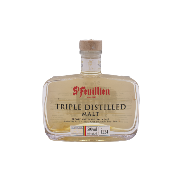 St Feuillien Triple Distilled Malt Liqueur | 500ML at CaskCartel.com