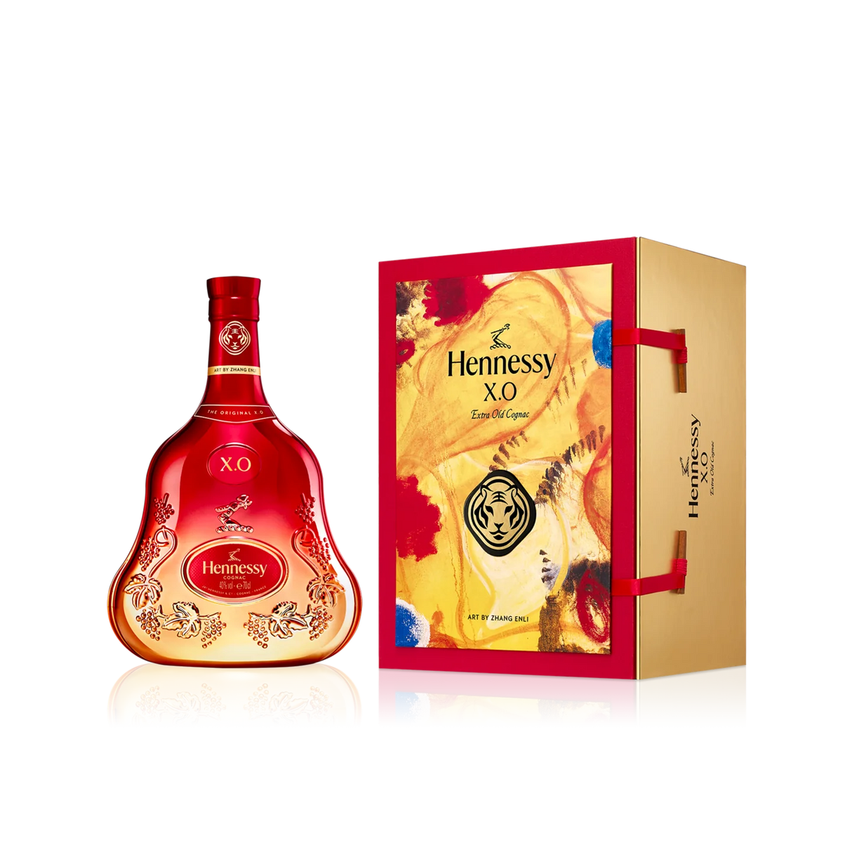 Hennessy Lunar Zhang Enli X.O Extra Old Cognac | 750ML at CaskCartel.com