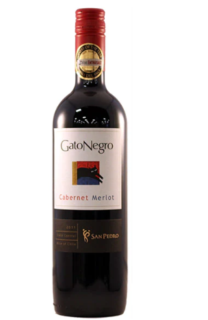 Viña San Pedro | Gato Negro Cabernet Sauvignon-Merlot - NV at CaskCartel.com