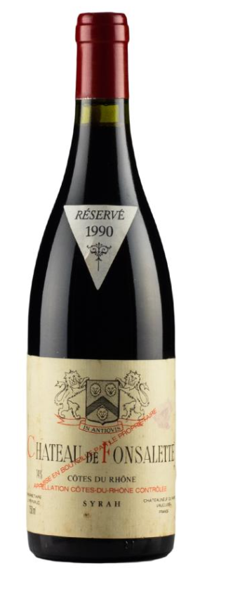 1990 | Château Rayas | Cotes du Rhone Chateau de Fonsalette Syrah at CaskCartel.com