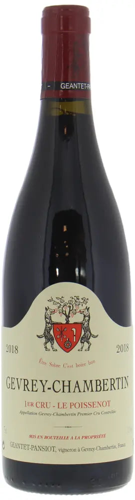 2018 | Geantet-Pansiot | Gevrey-Chambertin Le Poissenot at CaskCartel.com