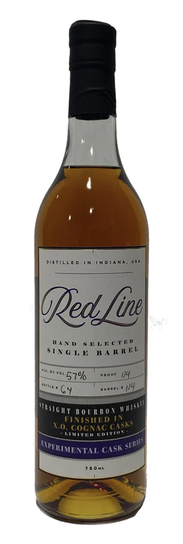 Red Line X.O. Cognac Cask Finished Bourbon Whiskey at CaskCartel.com