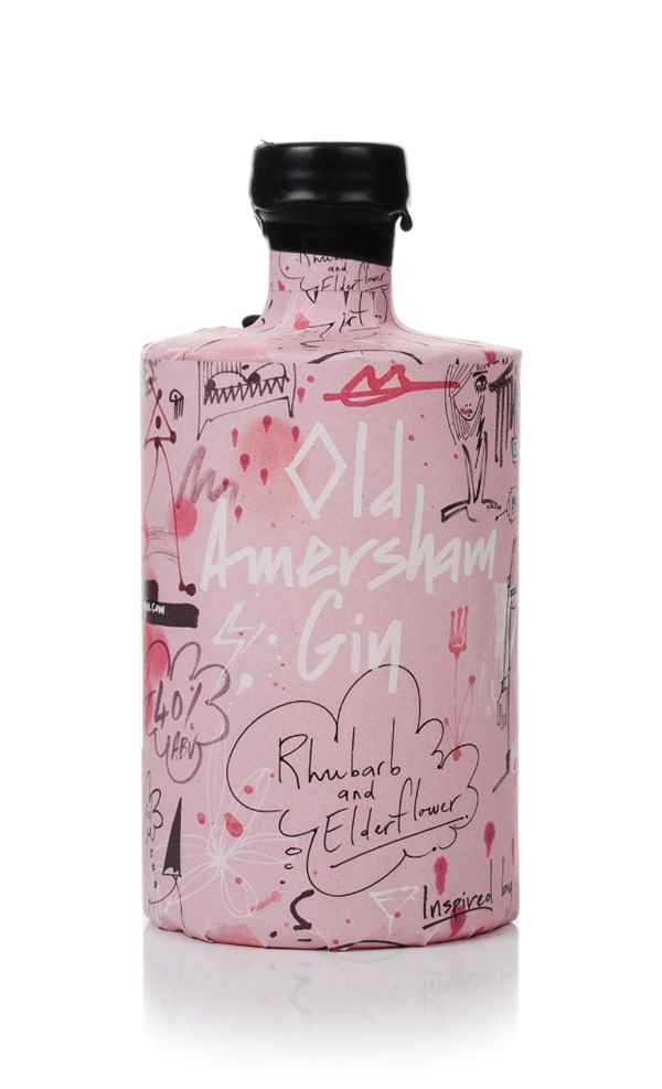 Old Amersham Gin Rhubarb and Elderflower | 500ML at CaskCartel.com