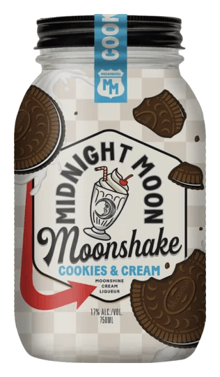 Midnight Moon Cookies & Cream Liqueur at CaskCartel.com