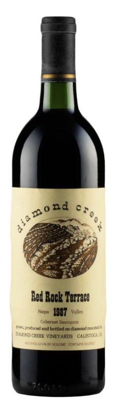 1987 | Diamond Creek Vineyards | Red Rock Terrace Cabernet Sauvignon at CaskCartel.com