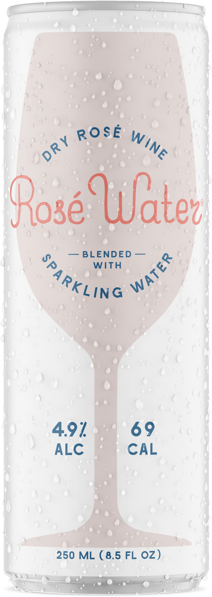 Rose Water Dry Rose Wine Sparkling Water | 6x250ML