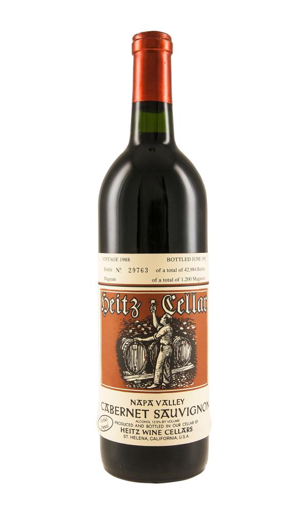 1988 | Heitz Wine Cellar | Martha's Vineyard Cabernet Sauvignon at CaskCartel.com