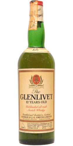 The Glenlivet 12 Year Old Unblended All Malt Scotch Whisky at CaskCartel.com