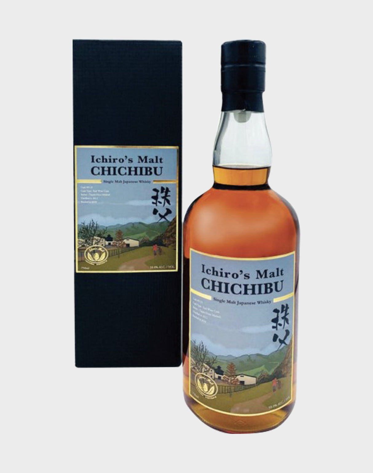 Chichibu Distillery Single Cask #9125 Ex-Red Wine Cask | 750ML at CaskCartel.com