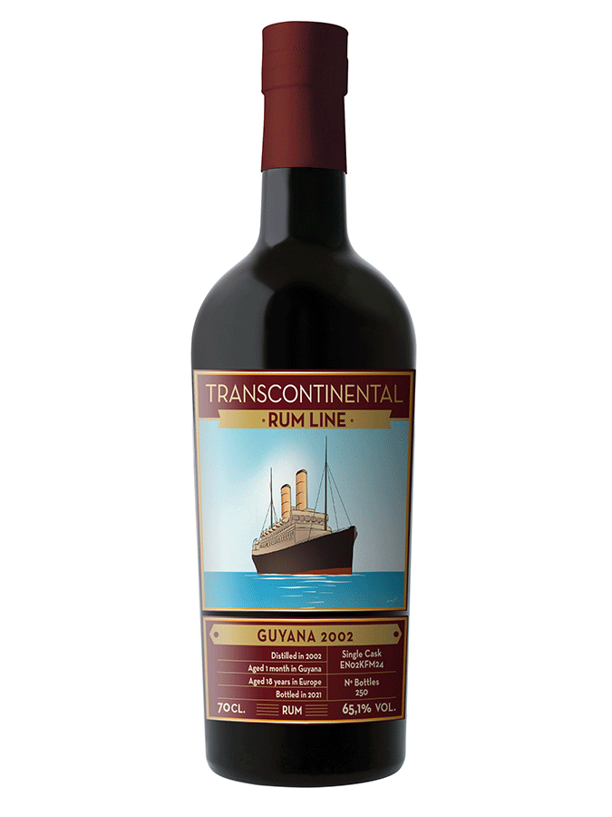 Transcontinental Line Guyana 2002 Rum | 700ML at CaskCartel.com