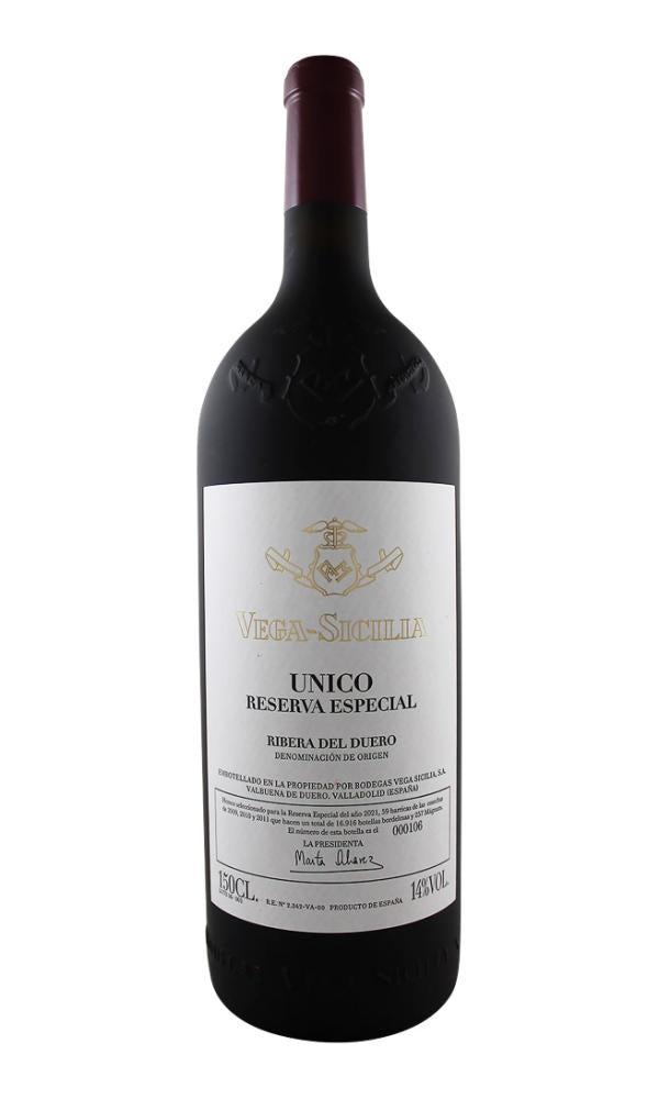 Vega Sicilia | Unico Reserva Especial 2021 Release ('09, '10, '11) (Magnum) - NV at CaskCartel.com
