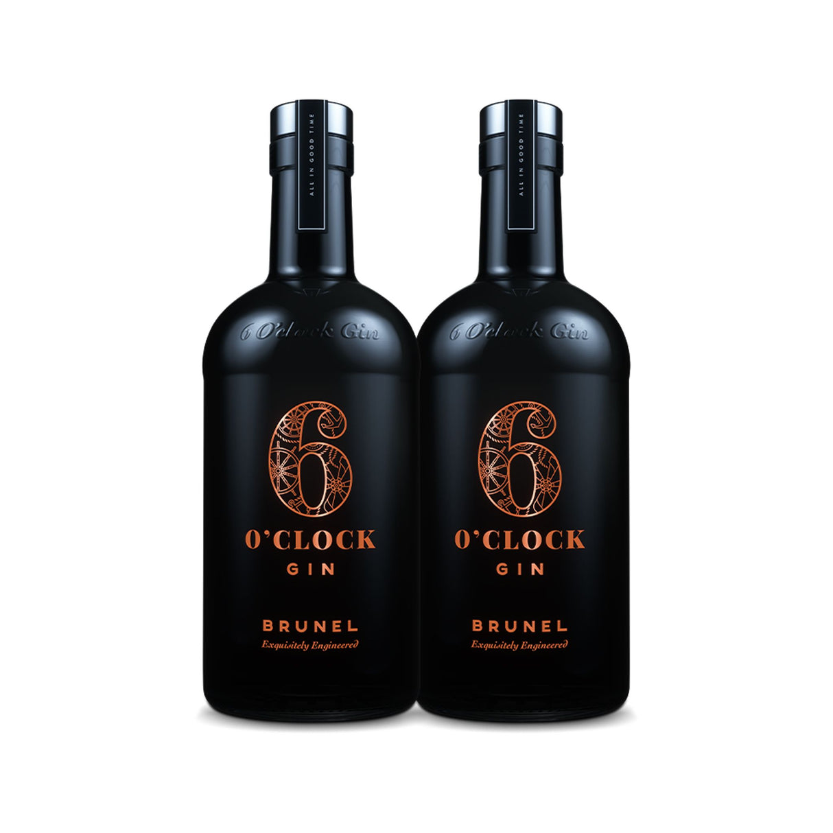6 O'Clock Brunel Edition Gin (2) Bottle Bundle at CaskCartel.com