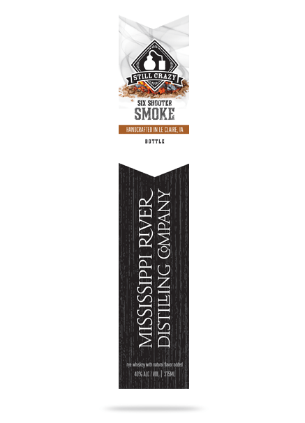 Mississippi River Distilling Six Shooter Smoke Whiskey - CaskCartel.com