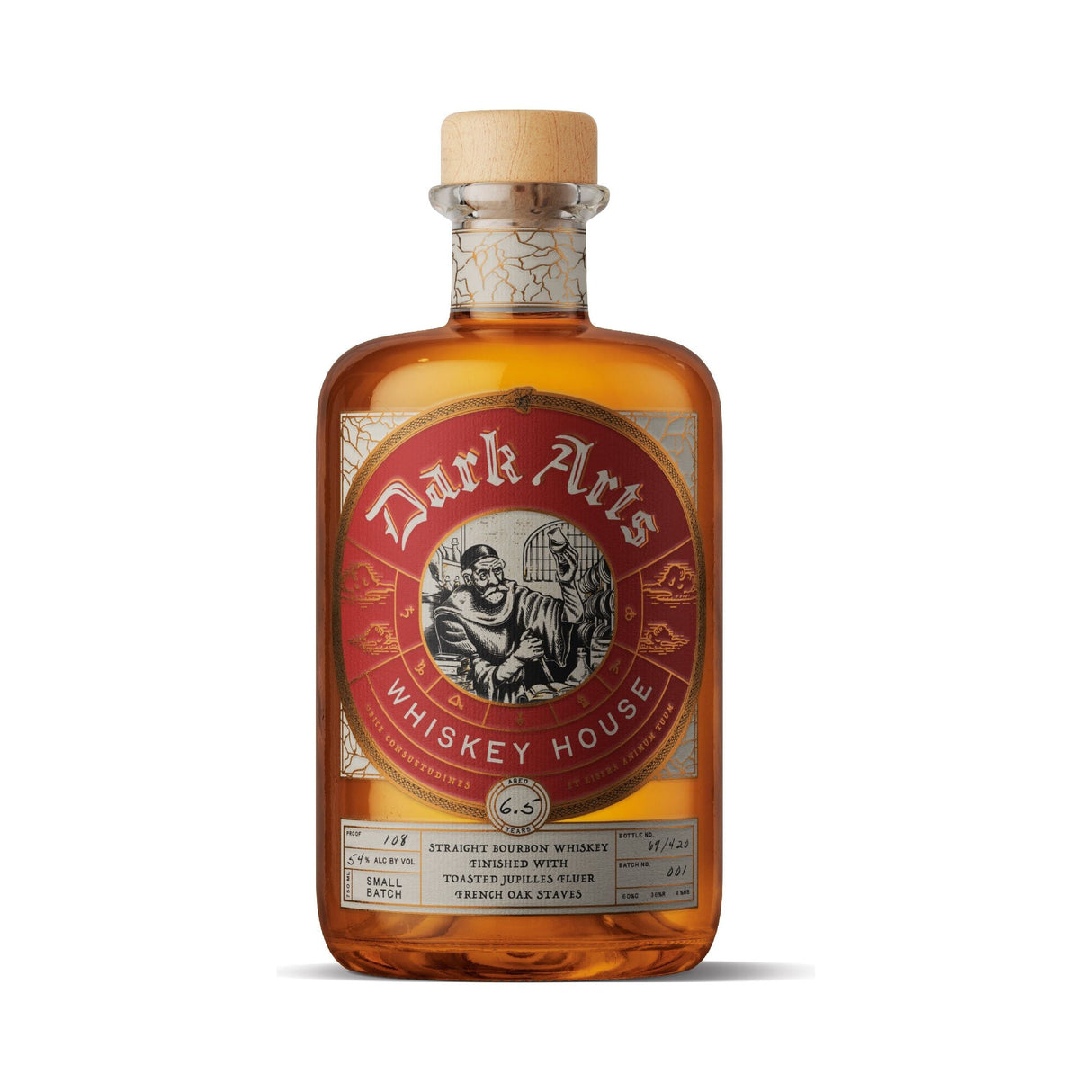 Dark Arts House Straight Bourbon Finished with Toasted Jupilles Fleur Staves Whiskey at CaskCartel.com