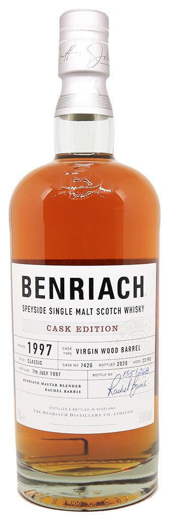 BenRiach 23 Year Old (D.1997, B.2020) Virgin Wood Barrel Scotch Whisky | 700ML at CaskCartel.com