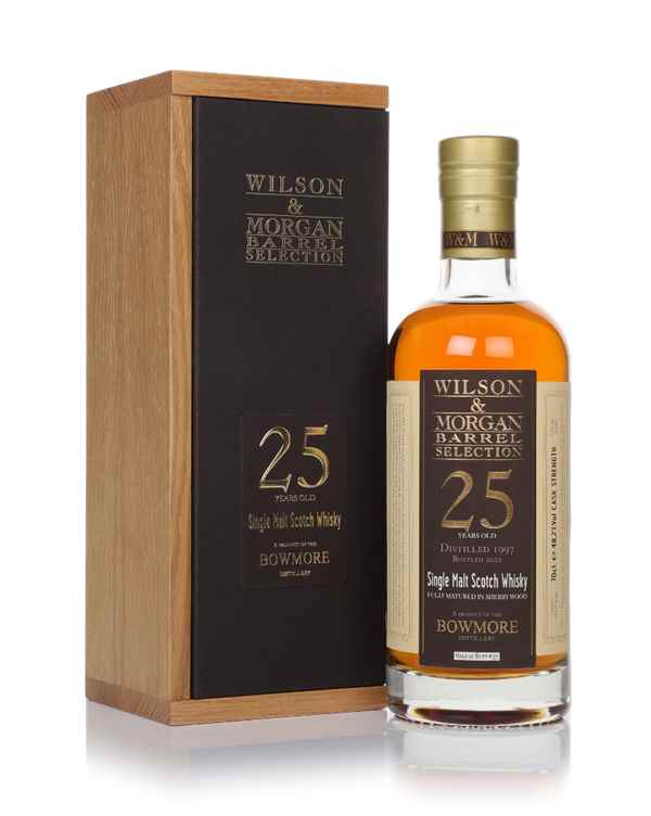 Bowmore 25 Year Old 1997 (bottled 2022) - Sherry Wood Matured (Wilson & Morgan) | 700ML at CaskCartel.com