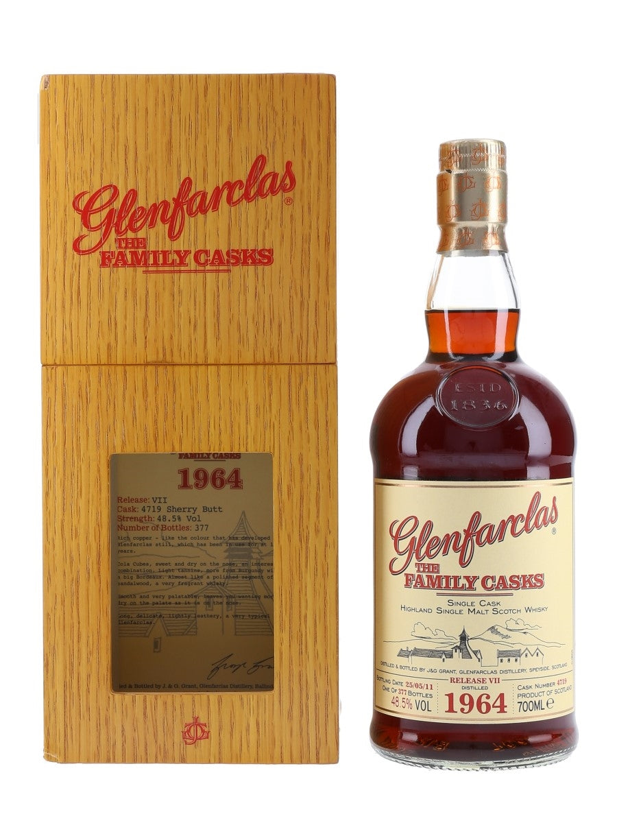 Glenfarclas The Family Casks 1964, Bottled 2011 Scotch Whisky | 700ML at CaskCartel.com