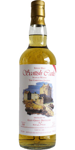 Glen Grant 25 Year Old (D.1984, B.2009) Jack Wiebers Scottish Castles, Christmas Edition Scotch Whisky | 700ML at CaskCartel.com