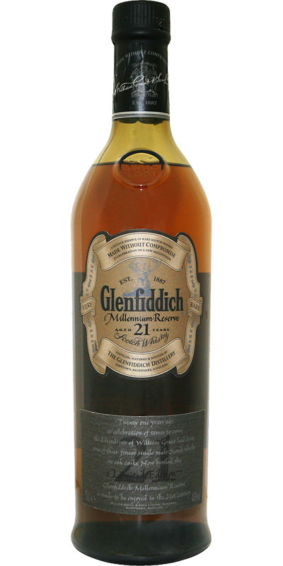Glenfiddich 21 Year Old Millennium Reserve Scotch Whisky | 700ML