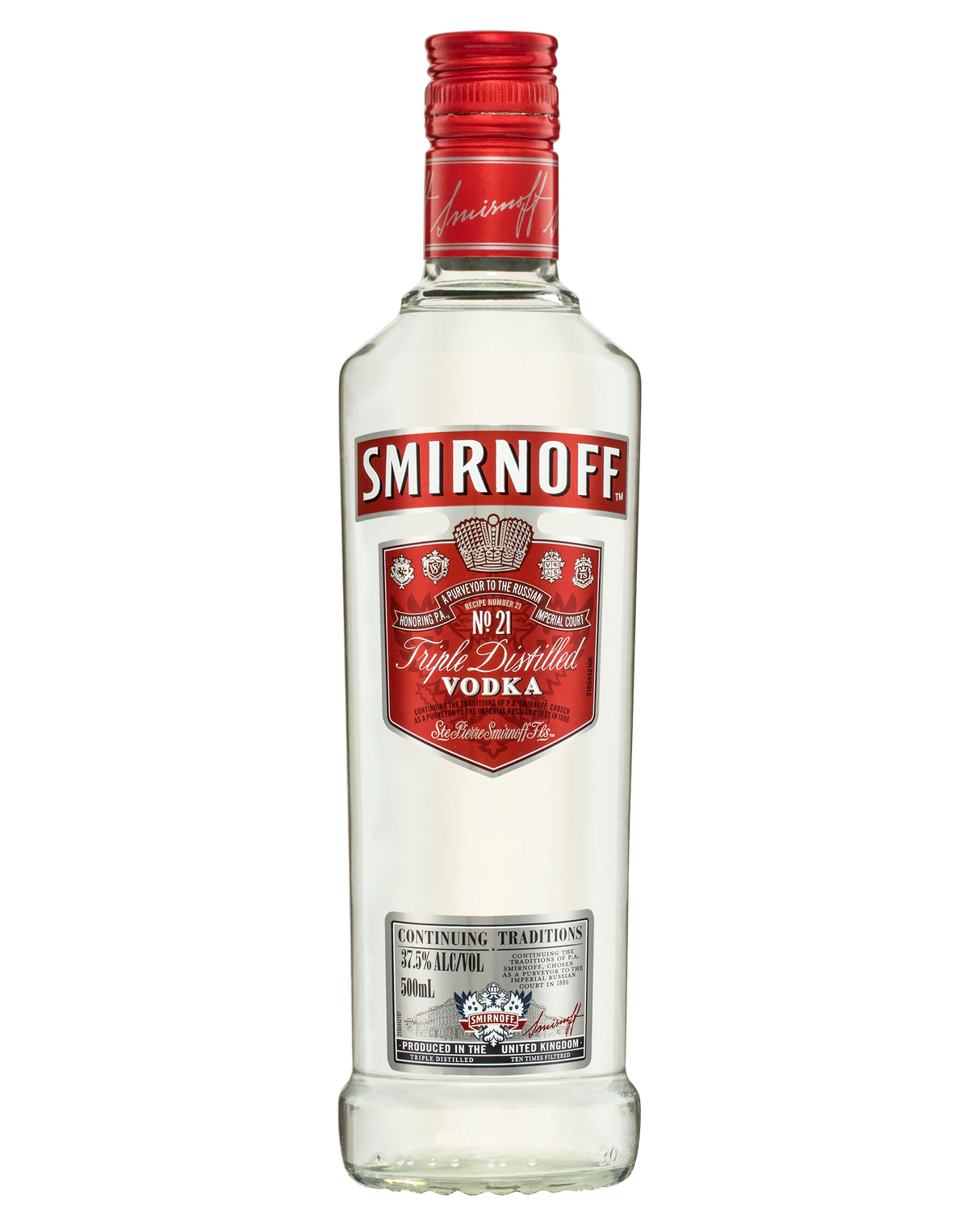 Smirnoff Red Vodka | 1L at CaskCartel.com