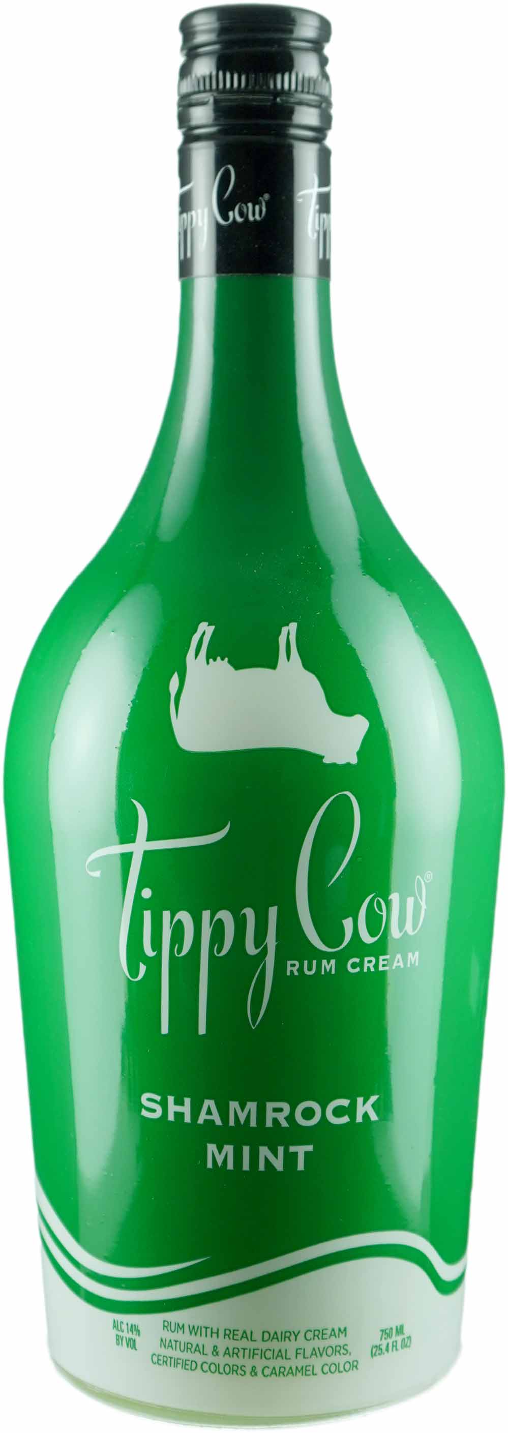 Tippy Cow Shamrock Mint Rum Cream Liqueur at CaskCartel.com