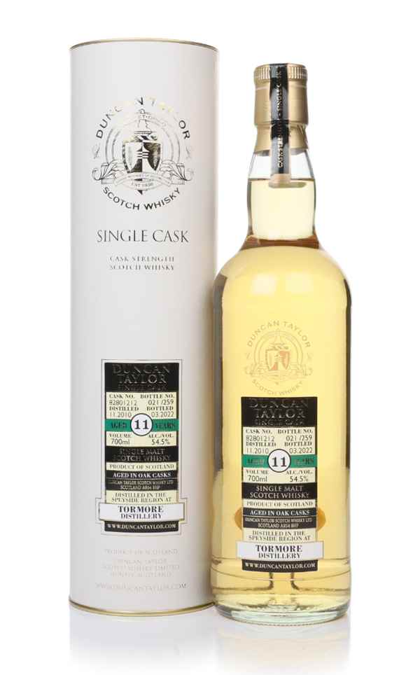 Tormore 11 Year Old 2010 (cask 82801212) - (Duncan Taylor) | 700ML at CaskCartel.com