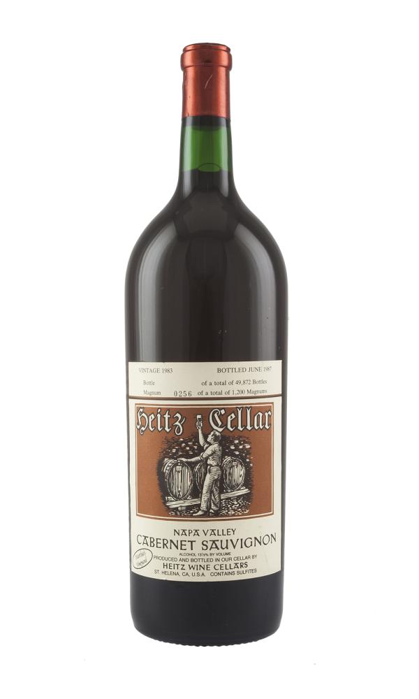 1983 | Heitz Wine Cellar | Martha's Vineyard Cabernet Sauvignon (Magnum) at CaskCartel.com