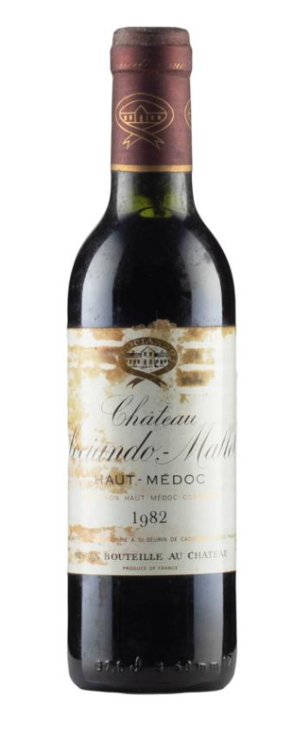 1982 | Chateau Sociando-Mallet | Haut-Medoc (Half Bottle) at CaskCartel.com