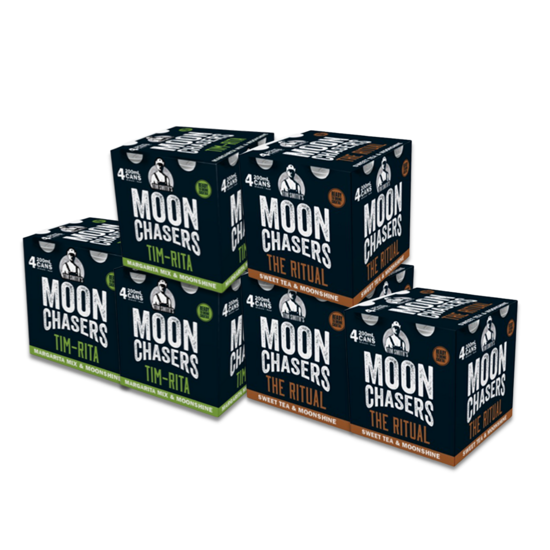 Moonshiners | Tim Smiths Moon Chasers | Tim-Rita & The Ritual | (6) Pack Bundle at CaskCartel.com