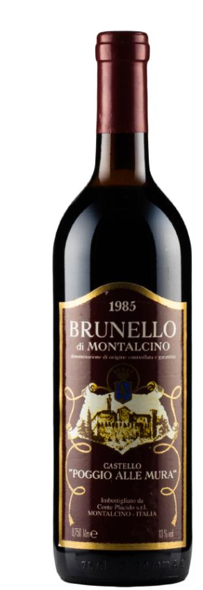 1985 | Castello Banfi | Brunello Di Montalcino Poggio Alle Mura at CaskCartel.com