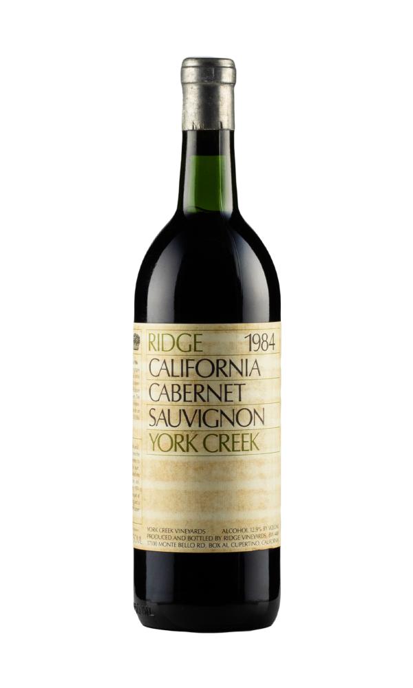 1984 | Ridge Vineyards | York Creek Cabernet Sauvignon at CaskCartel.com