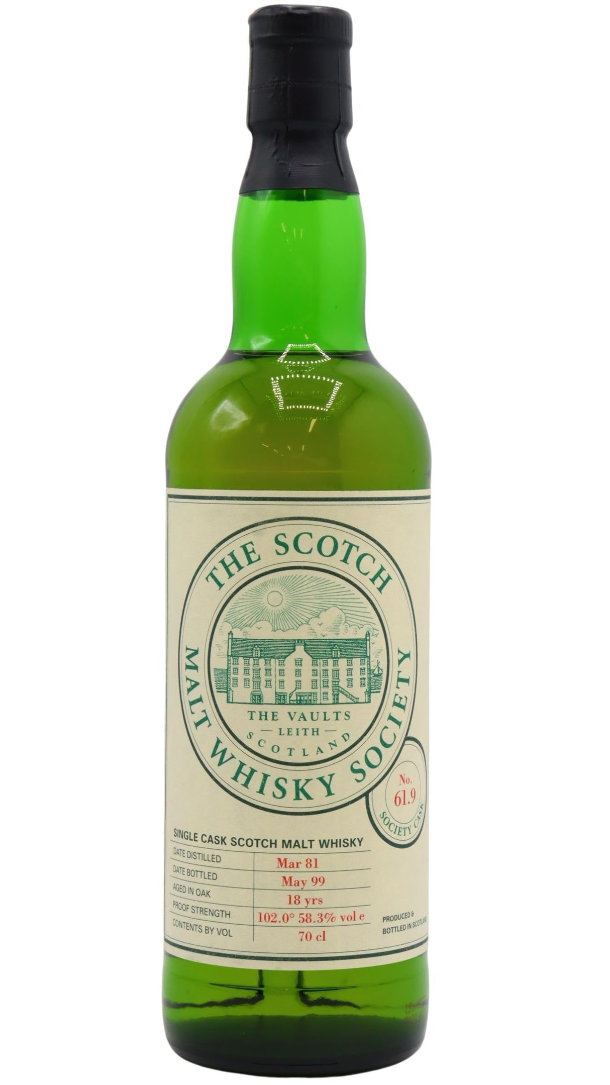 Brora SMWS Society Cask No. 61.9 1981 18 Year Old Whisky | 700ML at CaskCartel.com