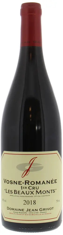 2018 | Domaine Jean Grivot | Les Beaux Monts at CaskCartel.com
