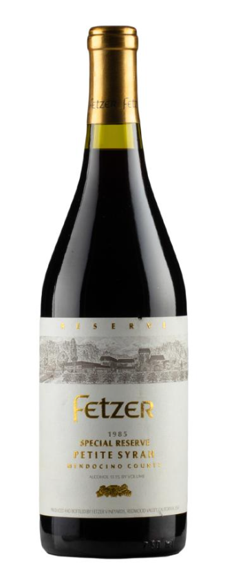 1985 | Fetzer Vineyards | Special Reserve Petite Sirah at CaskCartel.com