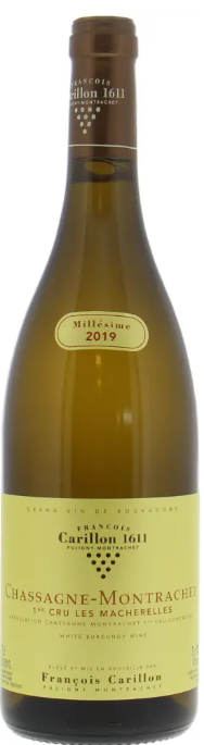 2019 | Domaine François Carillon | Chassagne Montrachet les Macherelles 1er cru at CaskCartel.com