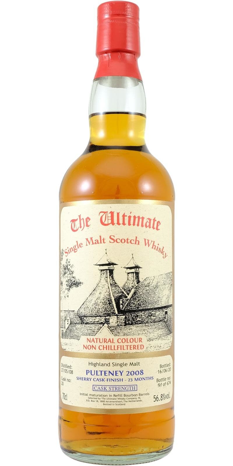 Pulteney (D.2008, B.2020) The Ultimate (Proof 113.6) Scotch Whisky | 700ML at CaskCartel.com