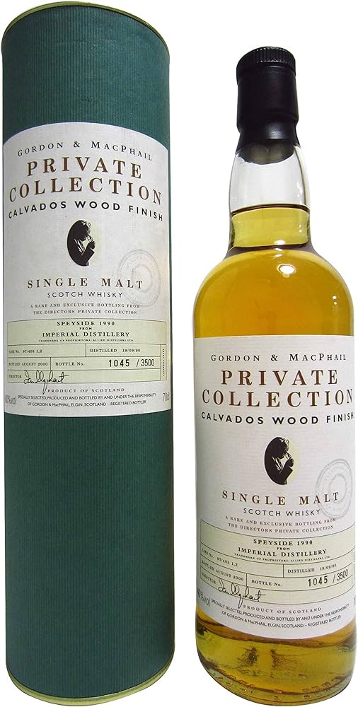 Imperial Private Collection Calvados Wood Finish 1990 9 Year Old Whisky | 700ML at CaskCartel.com