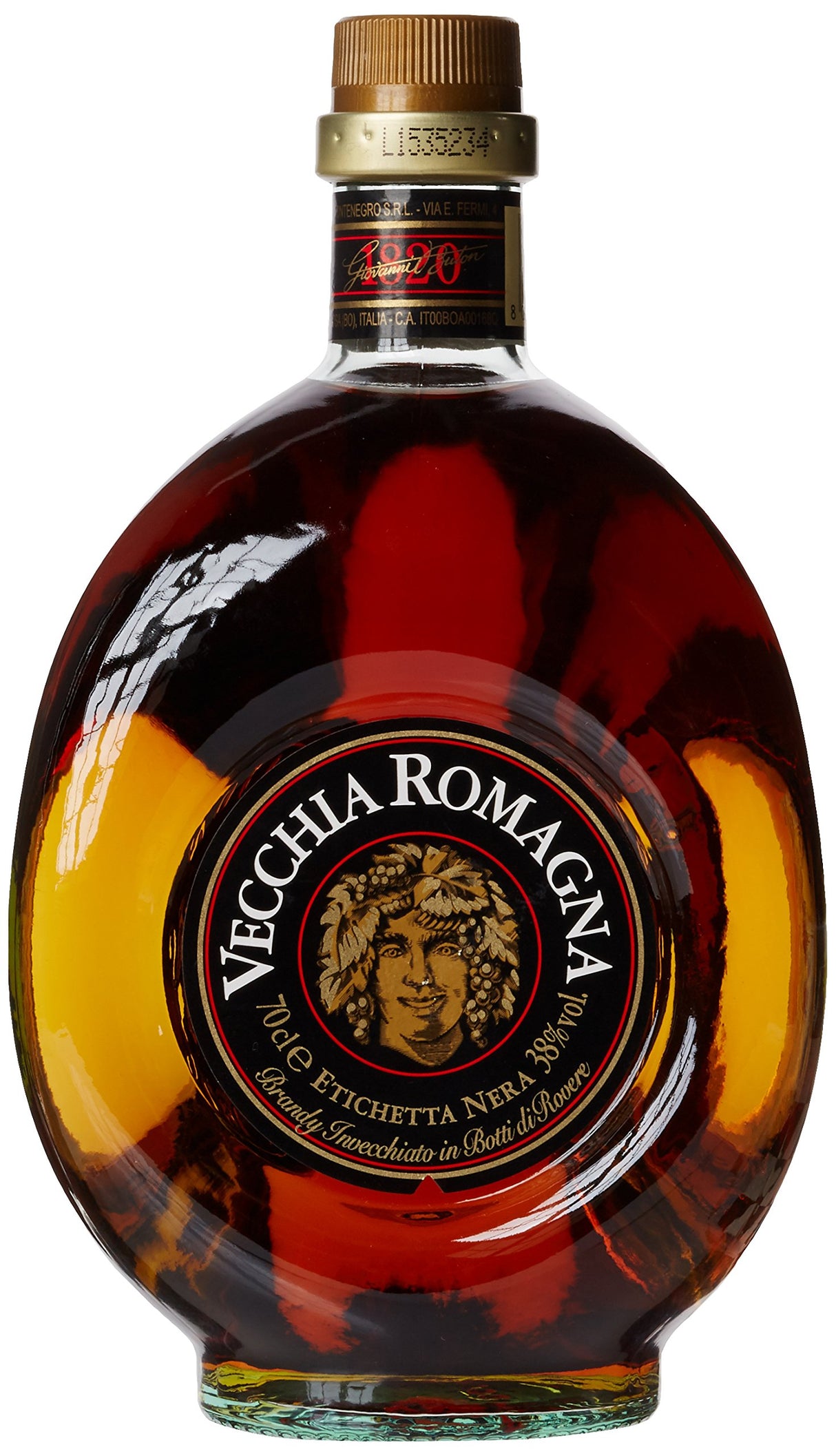 Vecchia Romagna (Proof 80) Brandy | 700ML at CaskCartel.com