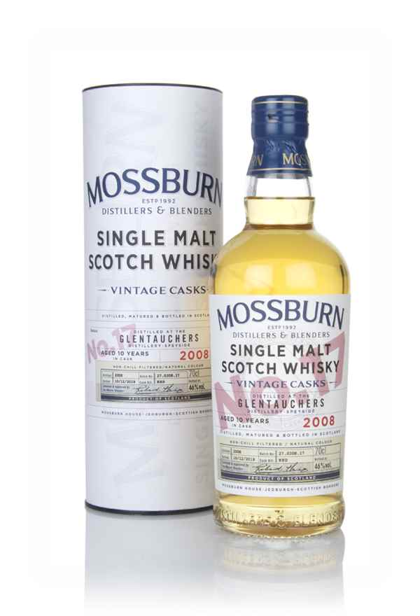 Glentauchers 10 Year Old 2008 - Vintage Casks (Mossburn) | 700ML at CaskCartel.com
