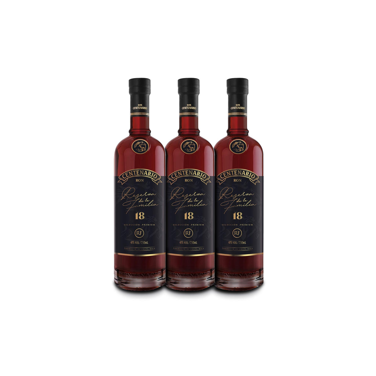 Ron Centenario 18 Reserva de la Familia Rum (3) Bottle Bundle at CaskCartel.com