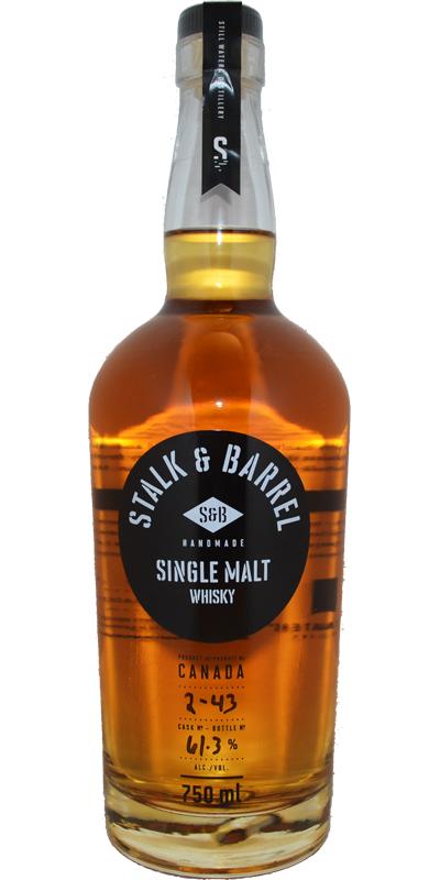 Stalk & Barrel Cask Strength Single Malt Whisky at CaskCartel.com