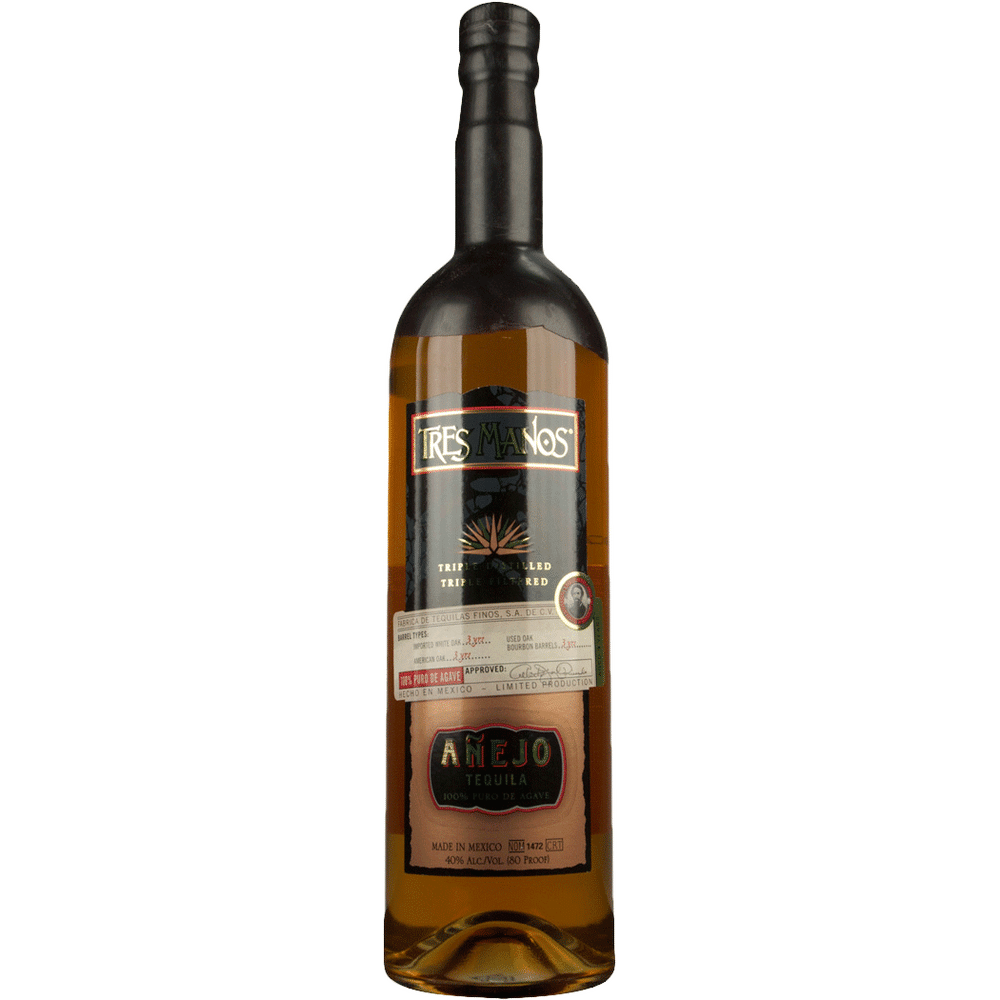 Tres Manos Anejo Tequila | 1.75L at CaskCartel.com