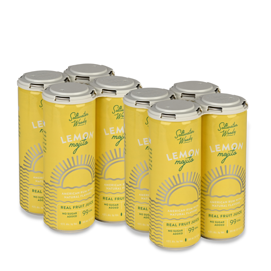 Saltwater Woody Lemon Mojito Cans (8) at CaskCartel.com
