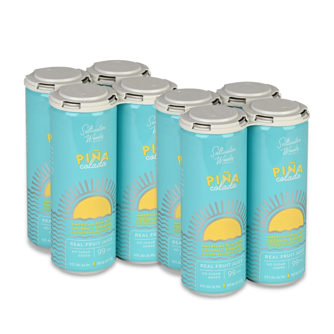 Saltwater Woody Piña Colada Cans (8) at CaskCartel.com