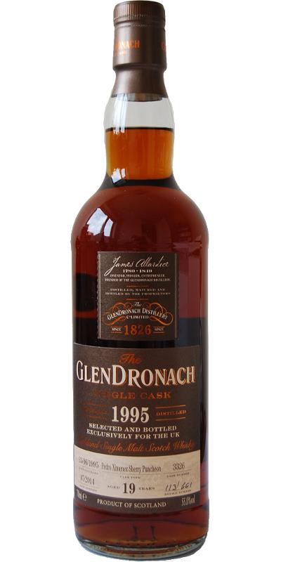 GlenDronach Single Cask #3326 (UK Exclusive) 1995 19 Year Old Whisky | 700ML at CaskCartel.com