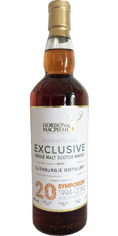 Glenburgie 1994 (B.2014) Symposion 20th Anniversary, G&M Scotch Whisky | 700ML at CaskCartel.com