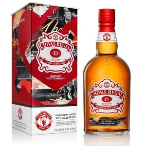 CHIVAS REGAL 13 AÑOS MANCHESTER UNITED EDICIÓN ESPECIAL